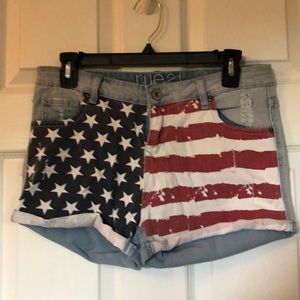 American Flag shorts